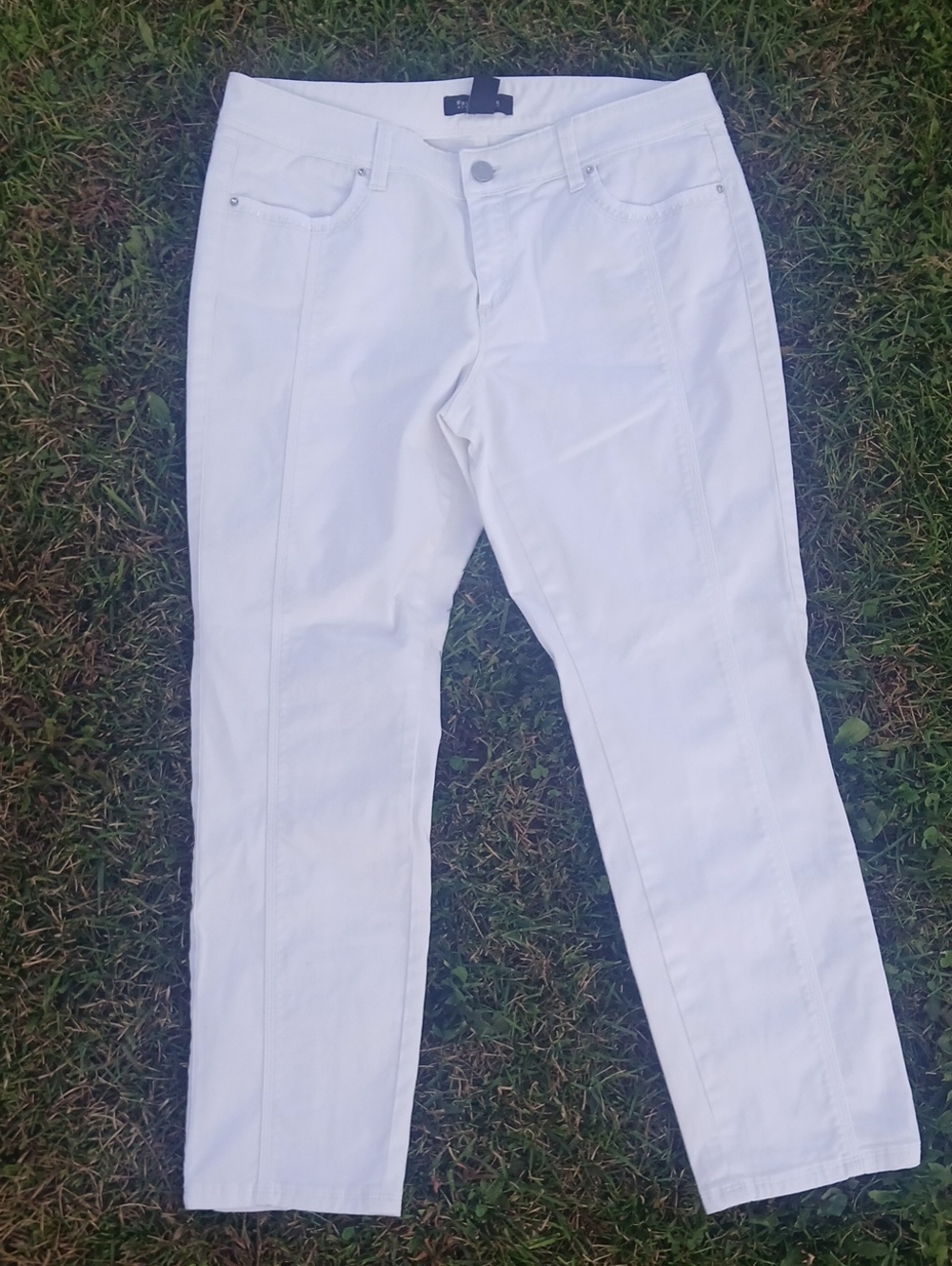 GUC WHBM Classic Straight Leg Extra Front Panel Jeans  Size 6